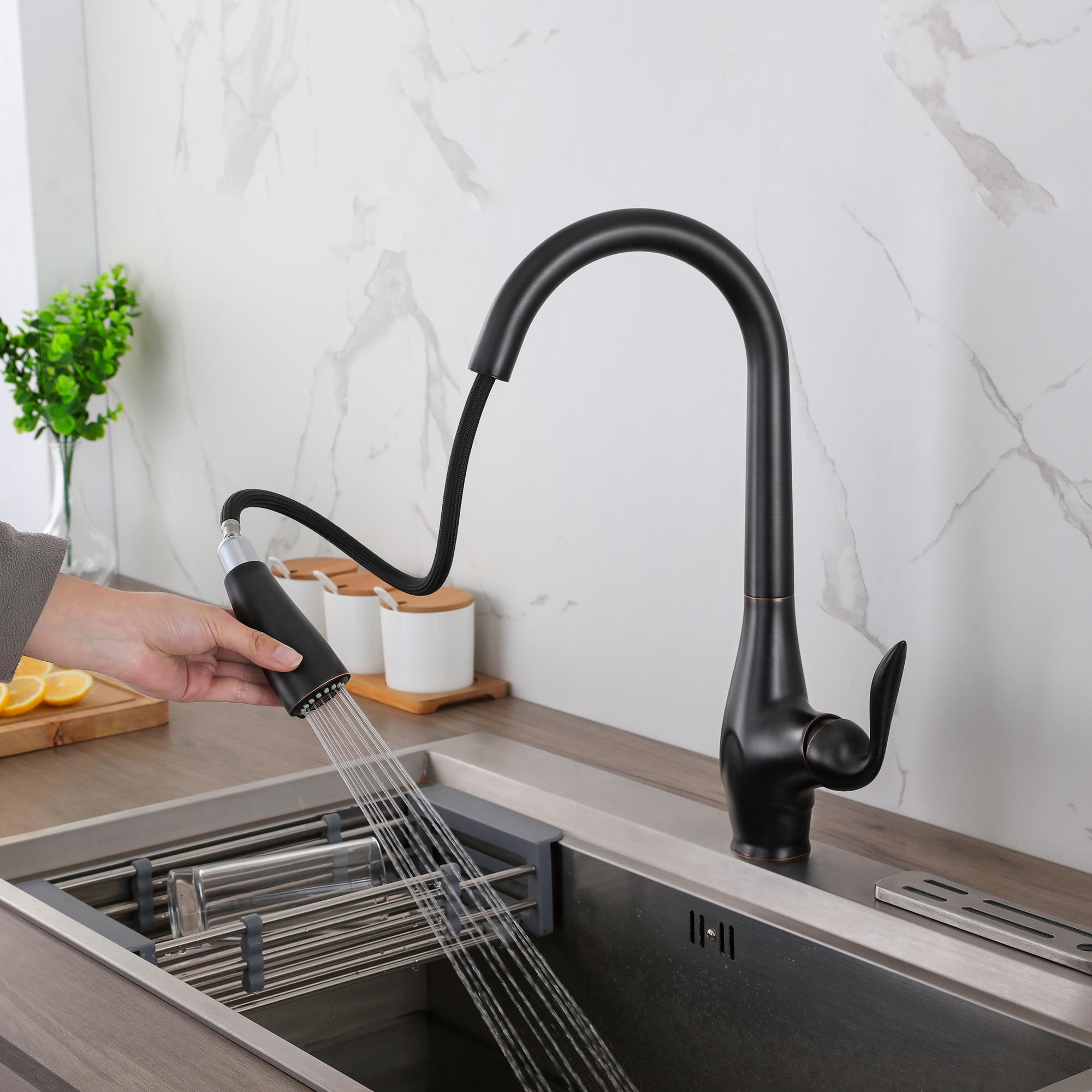 moen kitchen faucet pull out Grifo de cocina CUPC extraíble