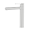  Grifo de lavabo de latón y níquel cepillado de diseño europeo de alto nivel