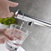 Grifo de cocina de agua con filtro de 3 vías de salud de latón